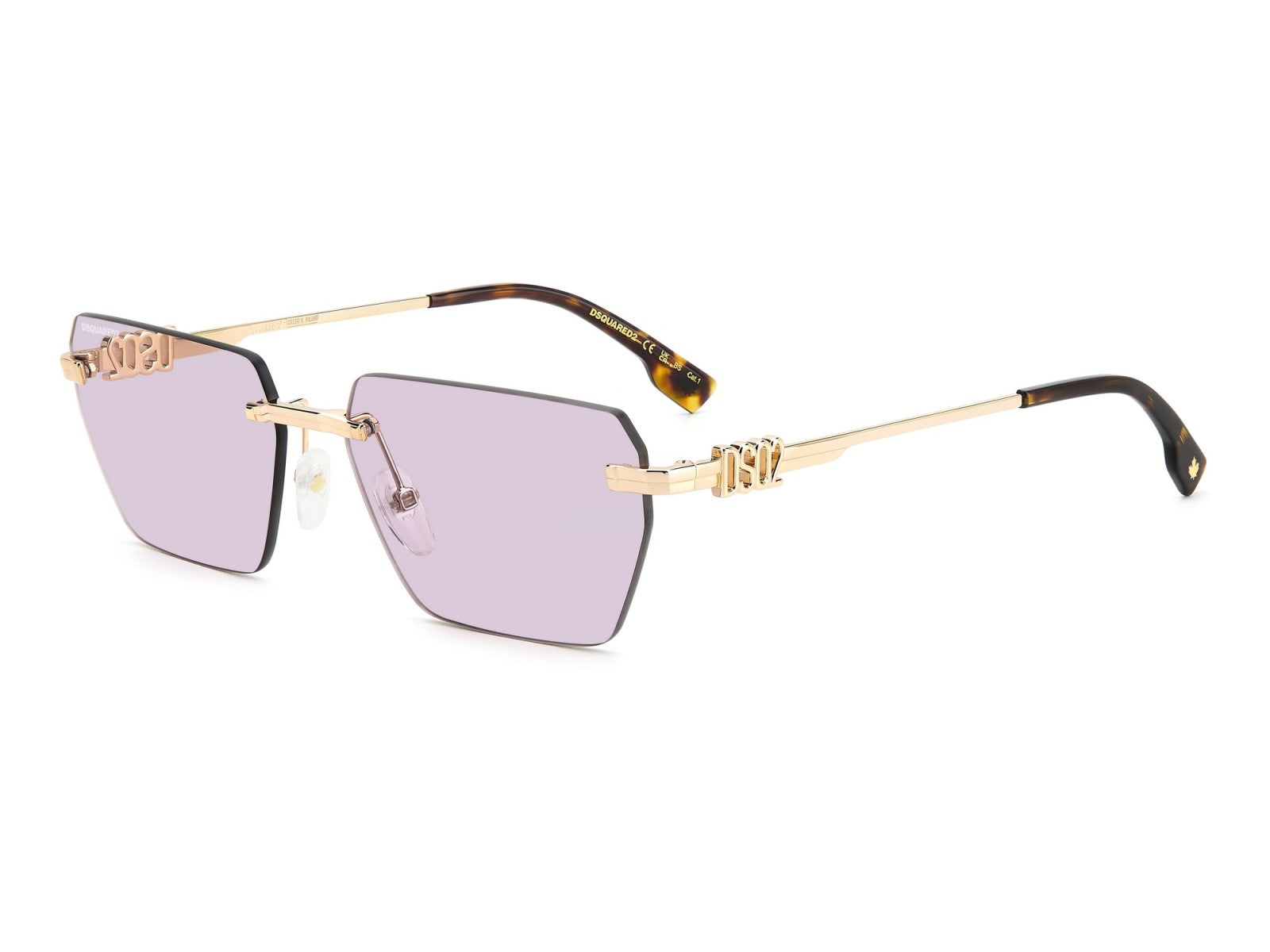 DSQUARED DS 0102S EYR/UR GOLD PINK